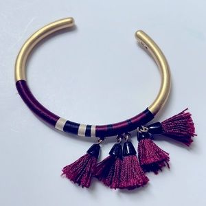 Madewell tassel cuff